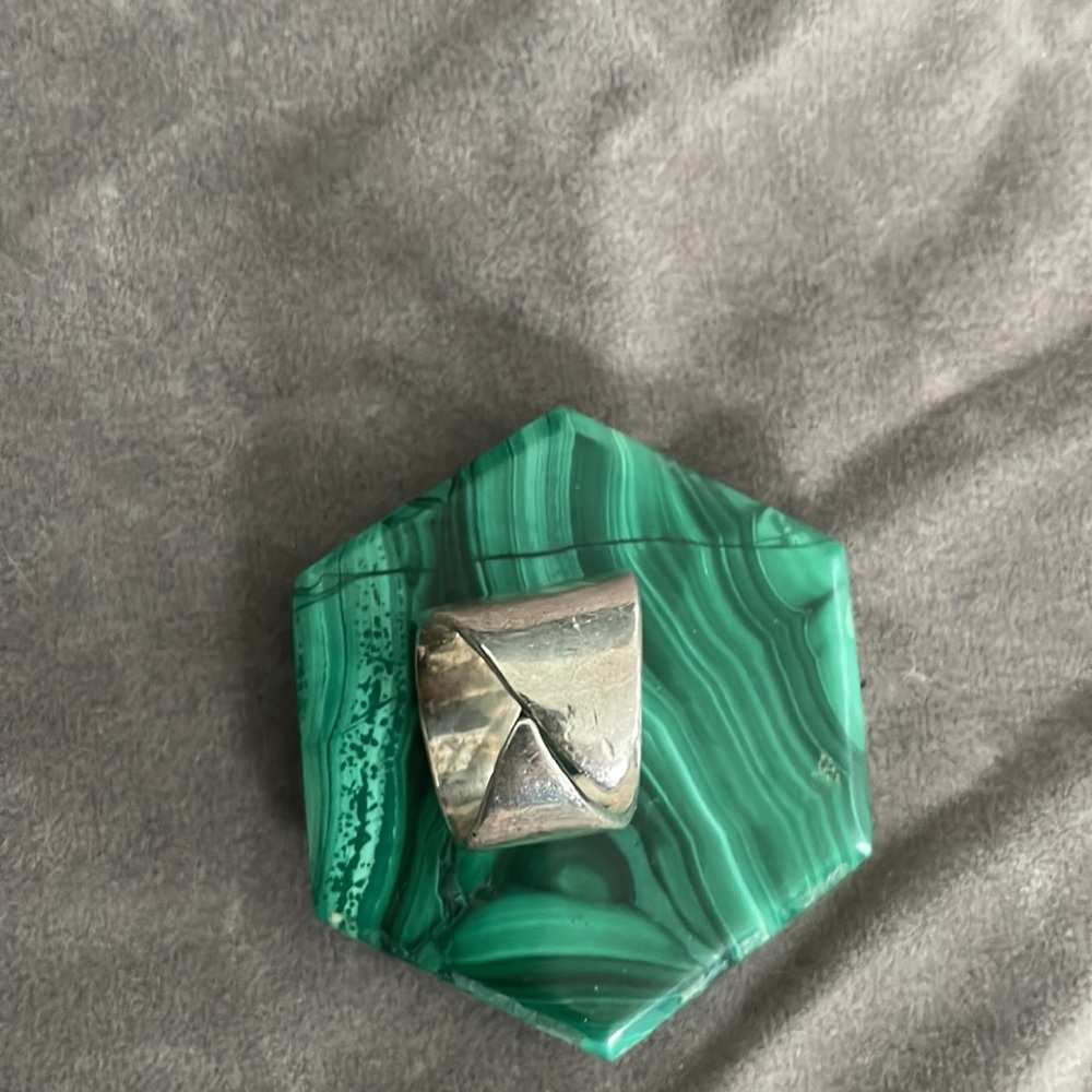 Silver heart ring - Picture 4 of 6